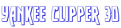 Yankee Clipper 3D الخط